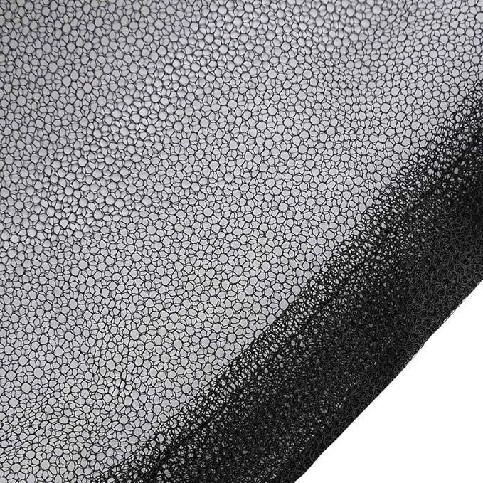Bed Canopy, Canopy Bed Curtains Bed Drapes for Full Queen King Size Bed Mosquito Net Bed Canopy Curtains for Patio Indoor Outdoor Gothic Room Decor Screen Netting Canopy Curtains Blcak
