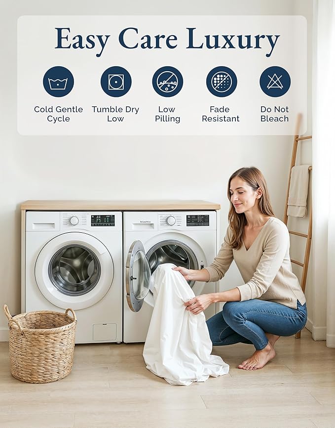 LANE LINEN Eco Friendly 100% Organic Cotton Twin Bed Sheet Set, Soft & Breathable Fully Elasticized Mercerized Cotton Twin Size Bedding Sheets & Pillowcase Set, Deep Pocket Bed Sheets - Mineral Red