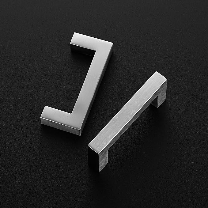 Ravinte 60 Pack 3 Inch Square Cabinet Handles Satin Nickel Pulls Brushed Nickel Drawer Pulls Kitchen Cupboard Hardware for Cabinets Cupboard Drawer Handles
