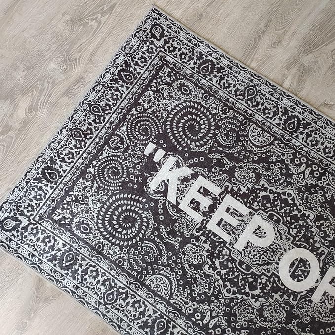 Generic Scandinavian Geometric Rug, Scandinavian Pattern, Rug Prints, Greek Rug, Popular Floor rug, Border Patterned Rug, Trend Rug, Decor Rug, 5.2 x 6.8 feet, Colourful
