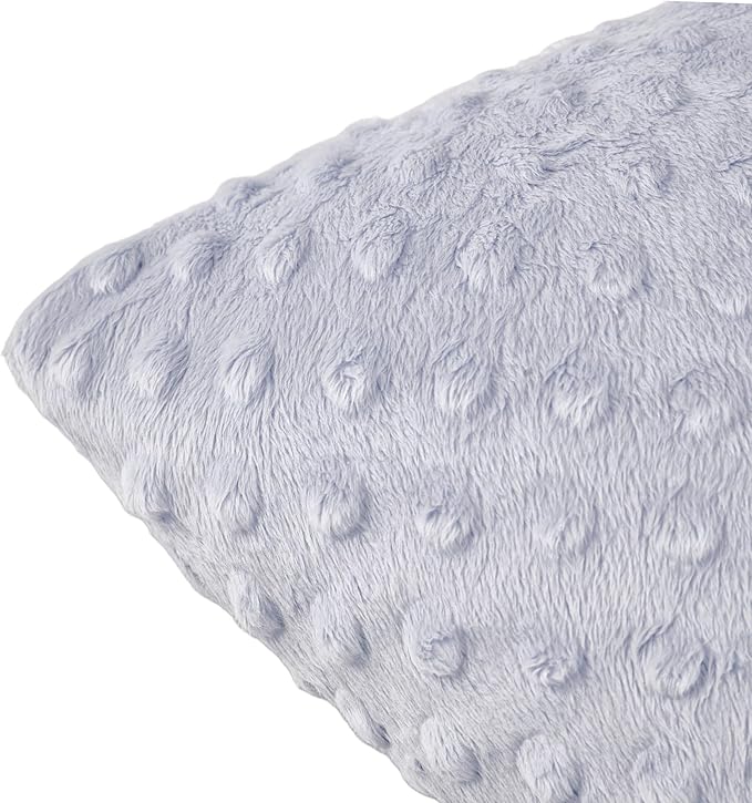 2 Packs Throw Pillow Covers, Neutral Decorative Couch Pillow Cover for Living Room Bed Sofa Rustic Farmhouse Boho Home Decor, Soft Plush Cushion Case Slipcover (Gray, 22"x 22")