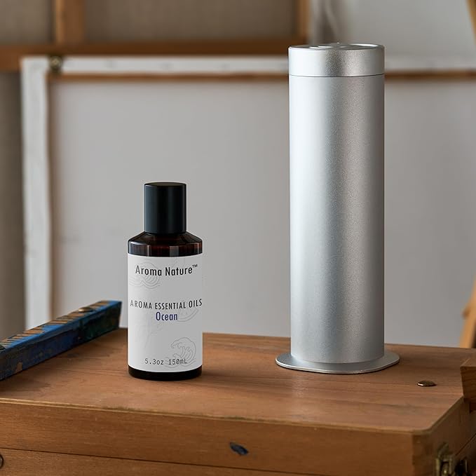 Aroma Diffuser Oil - Ocean - Aroma Fragrance Diffuser Oils, Aromatherapy Scents Neroli, Watermelon & Amber, Long-Lasting Air Fresheners, Enjoy Essential Oil Infused Atmosphere - 5.3 fl oz (150mL)