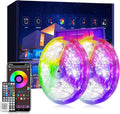 Led Lights for Bedroom 200 ft (2 Rolls of 100 ft), Ultra Long Smart Led Strip Lights with App Remote Control, RGB Music Sync Color Changing Lights for Bedroom, Kitchen, Party, Home Decoration