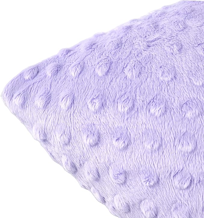 2 Packs Throw Pillow Covers, Neutral Decorative Couch Pillow Cover for Living Room Bed Sofa Rustic Farmhouse Boho Home Decor, Soft Plush Cushion Case Slipcover (Orchid, 22"x 22")