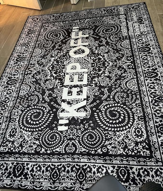 Generic Scandinavian Geometric Rug, Scandinavian Pattern, Rug Prints, Greek Rug, Popular Floor rug, Border Patterned Rug, Trend Rug, Decor Rug, 5.2 x 6.8 feet, Colourful