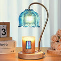 Flower Candle Warmer Lamp with Timer & Dimmer - Fits All Jar Scented Candles - House Warming & Mother's Day Gift for Women，Mom，Her