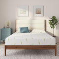 NapQueen Twin XL Size, 12 Inch Anula Green Tea Infused Memory Foam Mattress, Bed in a Box, CertiPUR-US Certified Mattress