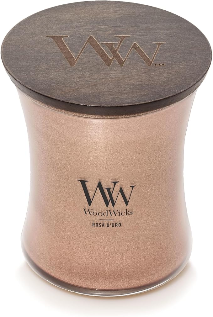 WoodWick Rosa D'oro WoodWick® Precious Metals Collection, 9.7 oz