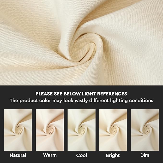 Encasa XO Throw Pillow Covers 12x20 in Set of 2 Natural | No Inserts | Cotton Pillow Covers for Living Room, Bed, Sofa, Couch | Decorative Cushion Covers with Improved Zippers