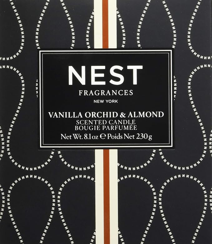 NEST Fragrances Classic Candle- Vanilla Orchid & Almond , 8.1 oz - NEST01-VO
