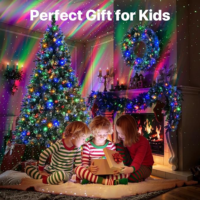 Rossetta Galaxy Projector, Star Projector LED Lights for Bedroom, White Noise Aurora Projector, Night Light for Kids Room, Adults Home Theater, Ceiling, Room Decor, Gift for Christmas, Birthday