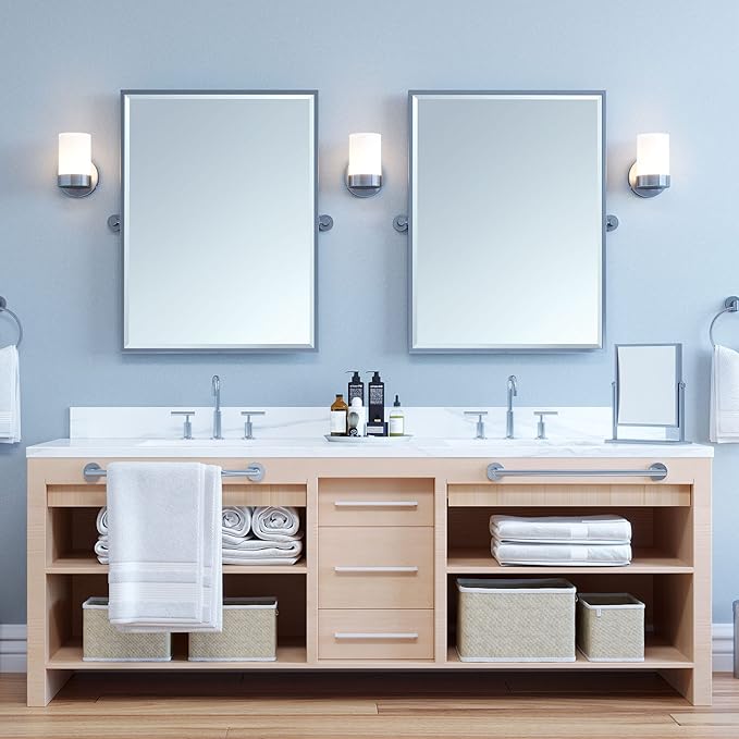 Gatco 1381 Elegant Table Mirror, Chrome