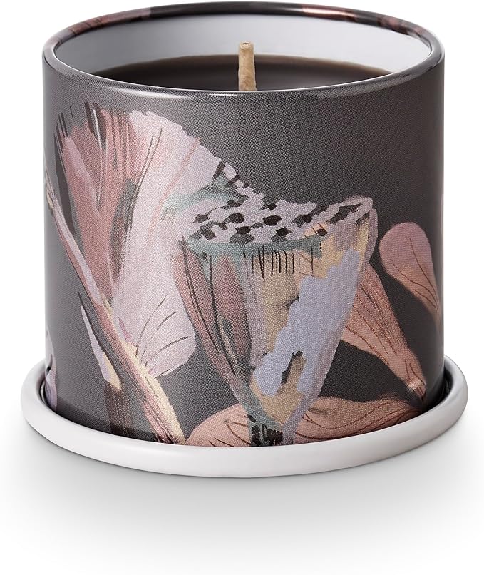 ILLUME Demi Vanity Tin Candle, Woodfire
