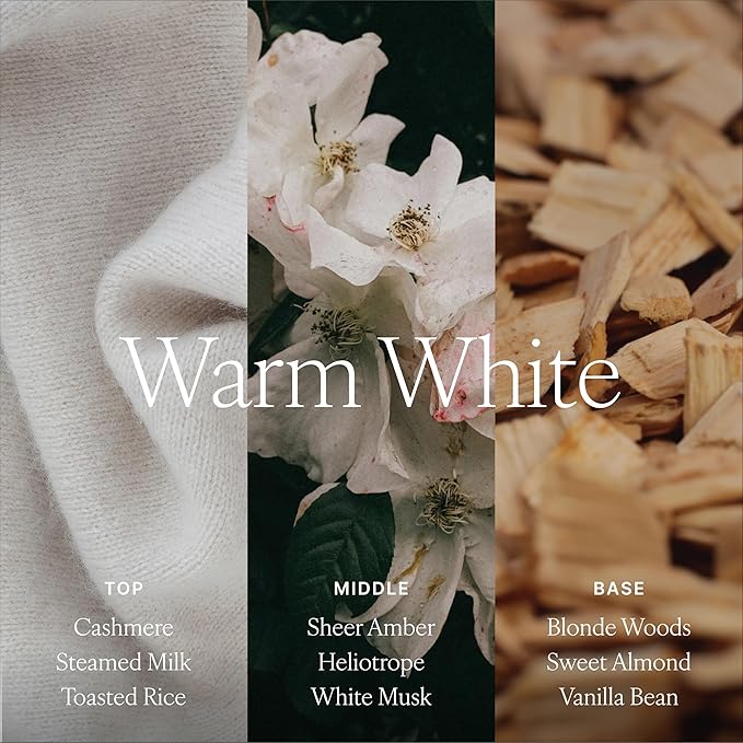 Antica Farmacista Three-Wick Candle - Decorative Home Candle - Long-Lasting & Premium Scented - Luxury Gift - Warm White, 9 oz