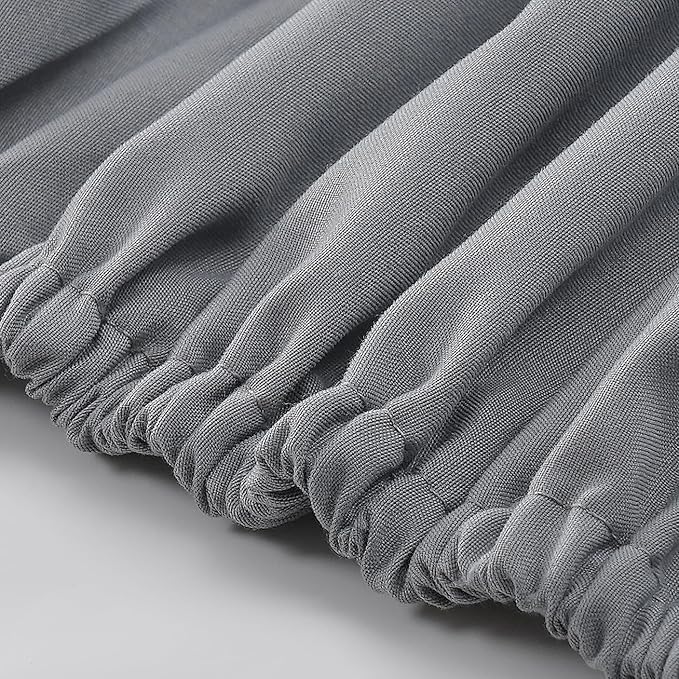 Modern Threads Soft Microfiber Solid Sheets - Luxurious Microfiber Bed Sheets - Includes Flat Sheet, Fitted Sheet with Deep Pockets, & Pillowcases Stone Full