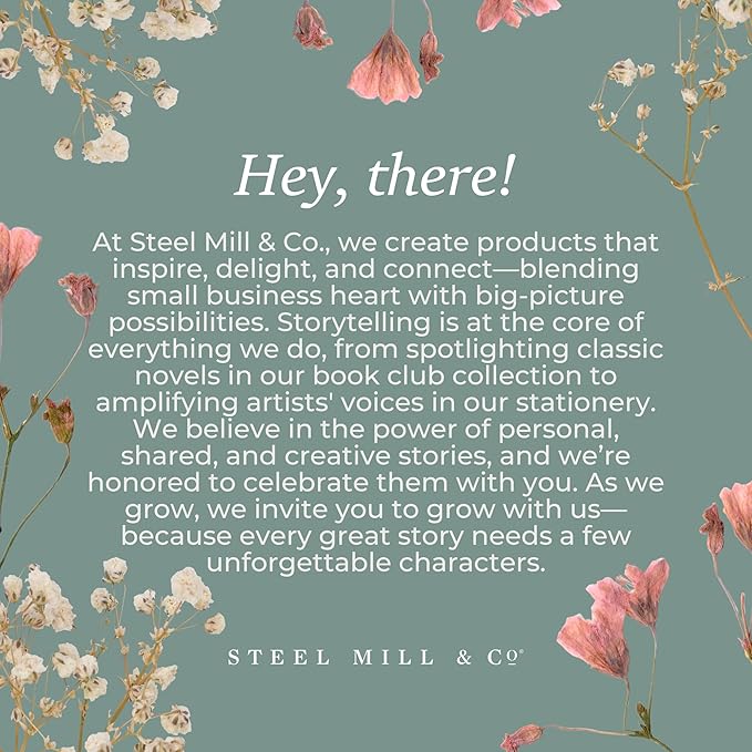 Steel Mill & Co Original Book-Shaped Decorative Vase, Ceramic Vases for Home Decor, Cute Bookshelf Decor, Unique Vase for Book Lovers (Small - Great Gatsby)