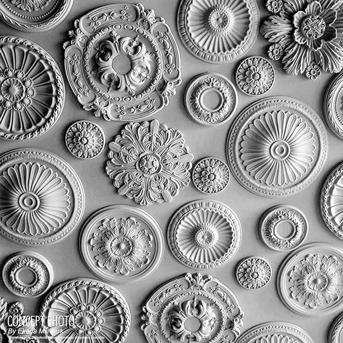 Ekena Millwork Bradford Ceiling Medallion, Pale Gold