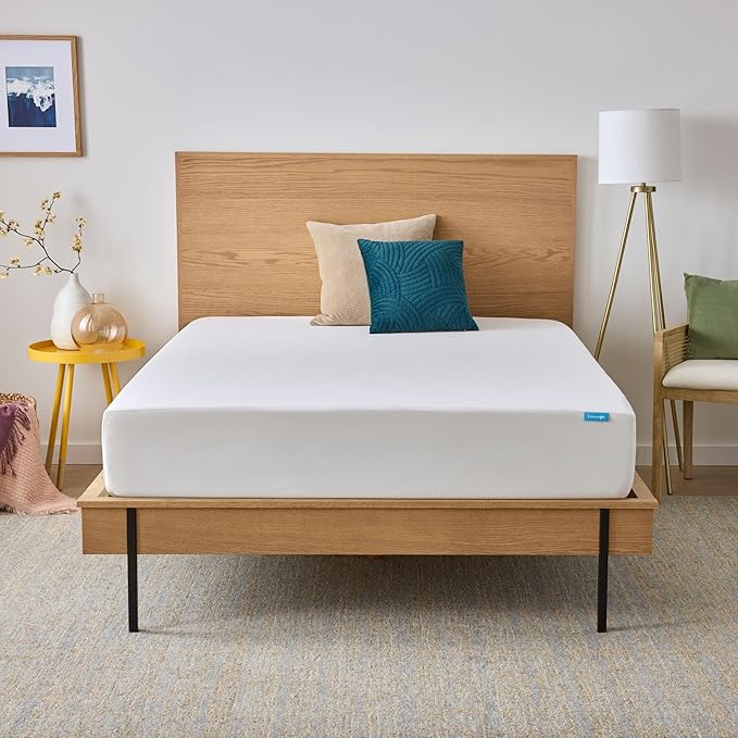 Linenspa 10 Inch Gel Infused Memory Foam Mattress – Queen Size – Medium Plush - Cooling Gel - Mattress in a Box - Primary or Guest Bedroom - Pressure Relieving and Breathable – CertiPUR-US Certified