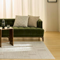 Nourison Nordic Ivory Beige 4' x 6' Scandinavian Area Rug - Easy Clean, Non Shedding, Bed Room, Living Room, Dining Room, Kitchen (4' x 6')