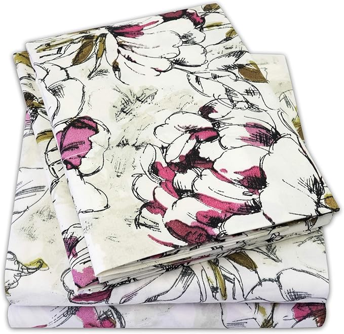 Full Size Sheet Sets - Breathable Luxury Sheets with Full Elastic & Secure Corner Straps Built In - 1800 Supreme Collection Extra Soft Deep Pocket Bedding Set, Sheet Set, Full, Dolce