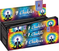 SOUL STICKS Hand-Rolled Incense Sticks Divine Spirit Blends 180 Gram Box | 100% Natural Masala Incense Organic Home Fragrance Agarbatti (7 Chakras)