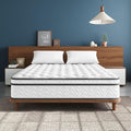 Vesgantti Queen Mattress 12 Inch, Fiberglass-Free | Cool Sleep Hybrid Mattress in a Box - Memory Foam & Pocket Springs, Ergonomic Design, Pressure Relief, Medium Firm Feel, 60"×80"×12"