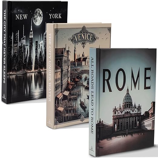 Luxury Decorative Books for Home Decor, Fake Books for Decoration, Coffee Table Book, Stylish, Book Decor With Pen – Perfect for Modern Aesthetic & Elegant Display For Your Decor Books