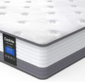 Coolvie Twin XL Mattress 10 Inch Twin XL Hybrid Mattress, Low Motion Transfer & Breathable Bed Mttresses in A Box, Built in Pocketed Coils and Gel Memory Foam Layer, Avaliable in Adjustable Bed