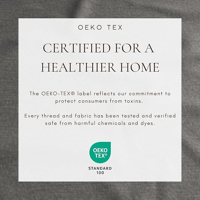 Flannel Sheet Set Full Size - Heathered Cotton Blend, Double-Brushed, Winter Bed Sheets - Ultra-Soft, Cozy, 4-Piece Rustic Bedding Set (Heathered Dark Grey)