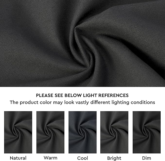 Encasa XO Throw Pillow Covers 18x18 in Set of 2 Charcoal Grey | No Inserts | Cotton Pillow Covers for Living Room, Bed, Sofa, Couch | Decorative Cushion Covers with Improved Zippers