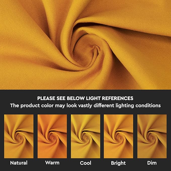 Encasa XO Throw Pillow Covers 18x18 in Set of 2 Mango | No Inserts | Cotton Pillow Covers for Living Room, Bed, Sofa, Couch | Decorative Cushion Covers with Improved Zippers