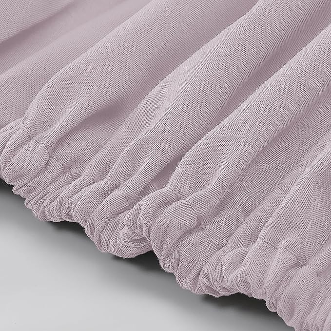 Modern Threads Soft Microfiber Solid Sheets - Luxurious Microfiber Bed Sheets - Includes Flat Sheet, Fitted Sheet with Deep Pockets, & Pillowcases Dusty Mauve Full