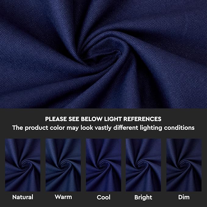 Encasa XO Throw Pillow Covers 20x20 in Set of 4 Scotch Blue | No Inserts | Cotton Pillow Covers for Living Room, Bed, Sofa, Couch | Decorative Cushion Covers with Improved Zipper