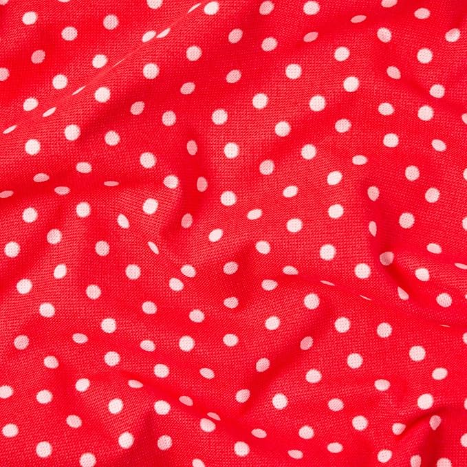 Kate Spade New York Hot Peppers & Spring Times Dot Kitchen Towels 4-Pack Set, Absorbent 100% Cotton, Red/Pink, 17"x28
