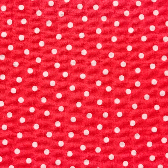Kate Spade New York Hot Peppers & Spring Times Dot Kitchen Towels 4-Pack Set, Absorbent 100% Cotton, Red/Pink, 17"x28