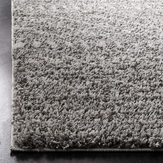 SAFAVIEH Arizona Shag Collection Area Rug - 5'1" x 7'6", Brown & Ivory, Moroccan Design, Non-Shedding & Easy Care, 1.6-inch Thick Ideal for High Traffic Areas in Living Room, Bedroom (ASG741B)