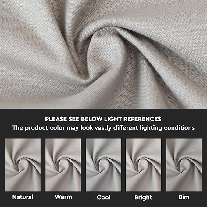 Encasa XO Throw Pillow Covers 20x20 in Set of 2 Light Grey | No Inserts | Cotton Pillow Covers for Living Room, Bed, Sofa, Couch | Decorative Cushion Covers with Improved Zippers