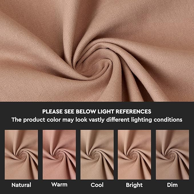 Encasa XO Throw Pillow Covers 20x20 in Set of 2 Tan | No Inserts | Cotton Pillow Covers for Living Room, Bed, Sofa, Couch | Decorative Cushion Covers with Improved Zippers