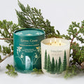 Into The Forest – Pine & Eucalyptus Essential Oils – Pure Beeswax Candle – Fresh, Calming Aromatherapy for Stress & Anxiety Relief – 90+ Hour Burn – Inspired by The Pacific Northwest - 15 Oz