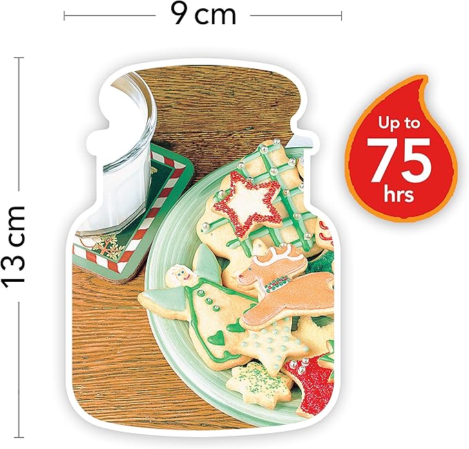 Yankee Candle Christmas Cookie Scented, Classic 14.5oz Medium Jar Single Wick Candle, Over 65 Hours of Burn Time