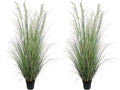 Artificial Plant 71in（6ft,2pack） Tall Artificial Grass Plant,Faux Plants Indoor Home Decorative Artificial Plants & Flowers in Pot Fake Plant, House Plant Indoor
