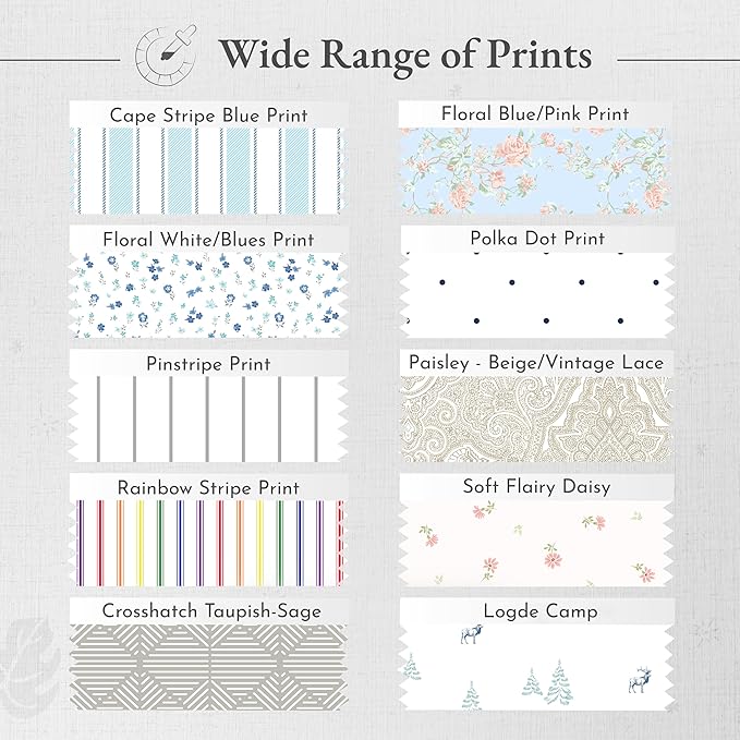 California Design Den Floral Printed Queen Sheet Set - Luxury 400 Thread Count Sateen, Natural 100% Cotton Sheets, Deep Pockets, Cooling and Durable Bedding Set - Blooming Meadows