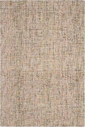 SAFAVIEH Abstract Collection Accent Rug - 2'3" x 4', Gold & Blue, Handmade Wool, Ideal for High Traffic Areas in Entryway, Living Room, Bedroom (ABT468D)
