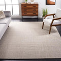 SAFAVIEH Abstract Collection Area Rug - 11'6" x 16', Ivory & Grey, Handmade Wool, Ideal for Living Room, Bedroom, Dining Room (ABT468G-1216)